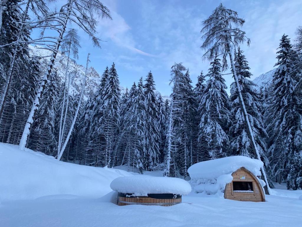 Chalet Resort Sozzine بونتي دي لينيو المظهر الخارجي الصورة